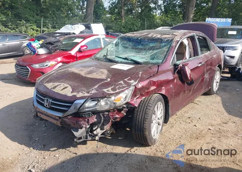 2013 Honda Accord Ex-L from USA, damaged, VIN 1HGCR2F82DA135123